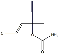 Carbamic acid, 3-chloro-1-ethynyl-1-methylallyl ester (6CI) CAS#: 98280-35-4