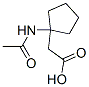 Cyclopentaneacetic acid, 1-(acetylamino)- CAS#: 911113-64-9