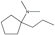 Cyclopentylamine, N,N-dimethyl-1-propyl- (6CI) CAS#: 99863-06-6