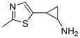 Cyclopropanamine, 2-(2-methyl-5-thiazolyl)- CAS#: 933733-59-6