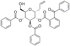 D-Glycero-L-gulo-Non-8-enitol, 2,6-anhydro-7,8,9-trideoxy-, tetrabenzo ate CAS#: 98854-01-4