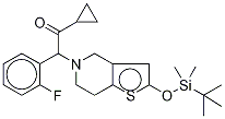 Desacetyl 2-O-tert-ButyldiMethylsilyl Prasugrel CAS#: 952340-38-4