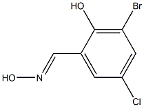 (E)-3-broMo-5-chloro-2-hydroxybenzaldehyde oxiMe CAS#: 98556-06-0
