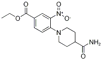 ETHYL 3-NITRO-4-(PIPERIDIN-4-CARBOXAMID-1-YL)BENZOATE CAS#: 942474-60-4