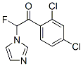 Ethanone, 1-(2,4-dichlorophenyl)-2-fluoro-2-(1H-imidazol-1-yl)- CAS#: 99427-96-0