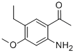 Ethanone,1-(2-amino-5-ethyl-4-methoxyphenyl)- CAS#: 947691-62-5