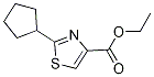 Ethyl 2-cyclopentylthiazole-4-carboxylate CAS#: 955399-74-3