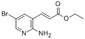 Ethyl 3-(2-amino-5-bromo-3-pyridyl)acrylate CAS#: 943419-35-0