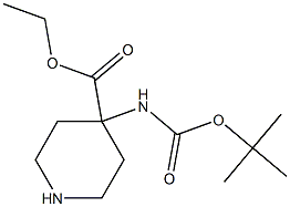 Ethyl 4-((tert-butoxycarbonyl)aMino)piperidine-4-carboxylate CAS#: 956460-98-3