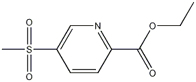 Ethyl 5-(Methylsulfonyl)pyridine-2-carboxylate CAS#: 918967-32-5