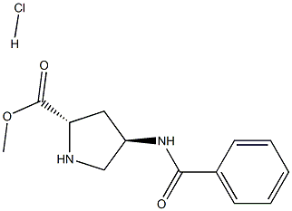 L-Proline, 4-(benzoylaMino)-, Methyl ester, hydrochloride (1:1), (4R)- CAS#: 943134-38-1