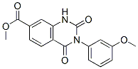 METHYL 3-(3-METHOXYPHENYL)-2,4-DIOXO-1,2,3,4-TETRAHYDROQUINAZOLINE-7-CARBOXYLATE CAS#: 917889-27-1