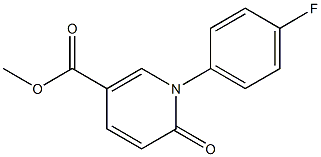 Methyl 1-(4-fluorophenyl)-6-oxo-1,6-dihydropyridine-3-carboxylate CAS#: 929000-81-7