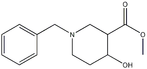 Methyl 1-benzyl-4-hydroxypiperidine-3-carboxylate CAS#: 956010-25-6