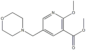 Methyl 2-Methoxy-5-(MorpholinoMethyl)nicotinate CAS#: 924300-49-2
