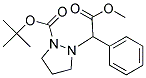 Methyl 2-phenyl-2-pyrazolidin-1-ylacetate, N2-BOC protected CAS#: 952183-21-0