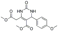 Methyl 6-(2-methoxy-2-oxoethyl)-4-(4-methoxyphenyl)-2-oxo-1,2,3,4-tetrahydropyrimidine-5-carboxylate CAS#: 952183-66-3
