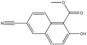 Methyl 6-cyano-2-hydroxy-1-naphthoate CAS#: 99558-53-9