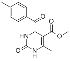 Methyl 6-methyl-4-(4-methylbenzoyl)-2-oxo-1,2,3,4-tetrahydropyrimidine-5-carboxylate CAS#: 914349-17-0