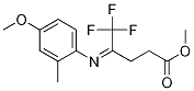 Methyl5,5,5-trifluoro-4-(4-Methoxy-2-Methylphenyl-iMino)penatanoate CAS#: 928777-76-8