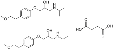 Metroprolol succinate CAS#: 98418-47-4