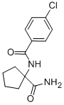 N-(1-CARBAMOYL-CYCLOPENTYL)-4-CHLORO-BENZAMIDE CAS#: 904816-29-1