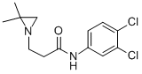 N-(3,4-Dichlorophenyl)-3-(2,2-dimethyl-1-aziridinyl)propionamide CAS#: 99900-86-4