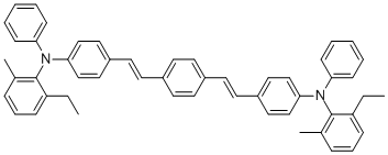 N-(4-((1E,22E)-4-((E)-4-((2-ETHYL-6-TOLYL)(PHENYL)AMINO)STYRYL)STYRYL)PHENYL)-N-(2-ETHYL-6-TOLYL)BENZENAMINE CAS#: 954497-18-8