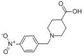 N-(4-NITROBENZYL)PIPERIDINE-4-CARBOXYLIC ACID CAS#: 901924-23-0