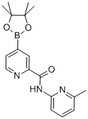 N-(6-METHYLPYRIDIN-2-YL)-4-(4,4,5,5-TETRAMETHYL-1,3,2-DIOXABOROLAN-2-YL)PICOLINAMIDE CAS#: 936090-74-3