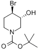 N-Boc-trans-4-bromo-3-hydroxypipiridine CAS#: 936250-36-1