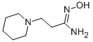 N-HYDROXY-1-PIPERIDINEPROPANIMIDAMIDE CAS#: 98487-57-1