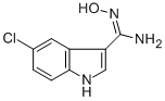 N-HYDROXY-5-CHLORO-1H-INDOLE-3-CARBOXAMIDINE CAS#: 914349-02-3