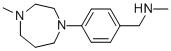 N-METHYL-4-(4-METHYLPERHYDRO-1,4-DIAZEPIN-1-YL)BENZYLAMINE CAS#: 910037-07-9