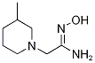 N'-hydroxy-2-(3-methylpiperidino)ethanimidamide CAS#: 952182-81-9