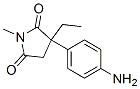 N-methyl-3-(4'-aminophenyl)-3-ethylpyrrolidine-2,5-dione CAS#: 99948-56-8