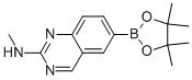 N-methyl-6-(4,4,5,5-tetramethyl-1,3,2-dioxaborolan-2-yl)quinazolin-2-amine CAS#: 913067-91-1