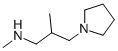 N,2-DIMETHYL-3-PYRROLIDIN-1-YLPROPAN-1-AMINE CAS#: 938458-84-5