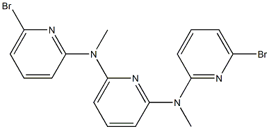 N2,N6-bis(6-bromopyridin-2-yl)-N2,N6-dimethylpyridine-2,6-diamine CAS#: 918634-17-0