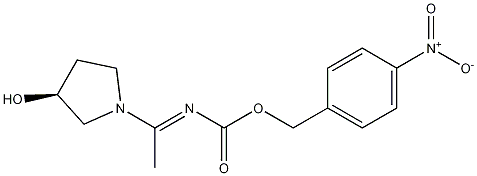 [N(E)]-[1-[(3S)-3-Hydroxy-1-pyrrolidinyl]ethylidene]carbamic acid (4-nitrophenyl)methyl ester CAS#: 915098-97-4