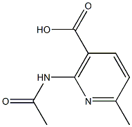 Nicotinic acid, 2-acetamido-6-methyl- (6CI) CAS#: 98953-24-3