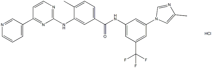 Nilotinib hydrochloride anhydrous CAS#: 923288-95-3