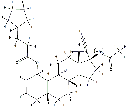 Norethisterone acetate 3-cyclopentylpropionate CAS#: 99112-29-5