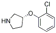 PYRROLIDINE, 3-(2-CHLOROPHENOXY)-, (3R)- CAS#: 900572-39-6