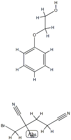Pentanedinitrile, 2-bromo-2-(bromomethyl)-, mixt. with 2-phenoxyethanol CAS#: 98668-04-3