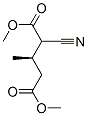 Pentanedioic acid, 2-cyano-3-methyl-, dimethyl ester, (3R)- (9CI) CAS#: 906126-78-1