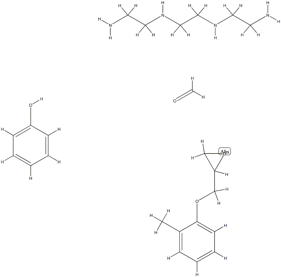 Phenol, polymer with formaldehyde, glycidyl ether, polymers with (methylphenoxy)methyloxirane and triethylenetetramine CAS#: 99377-78-3