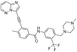 Ponatinib CAS#: 943319-70-8