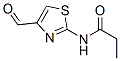 Propanamide, N-(4-formyl-2-thiazolyl)- CAS#: 904626-41-1
