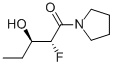 Pyrrolidine, 1-(2-fluoro-3-hydroxy-1-oxopentyl)-, (R*,R*)- (9CI) CAS#: 99343-22-3